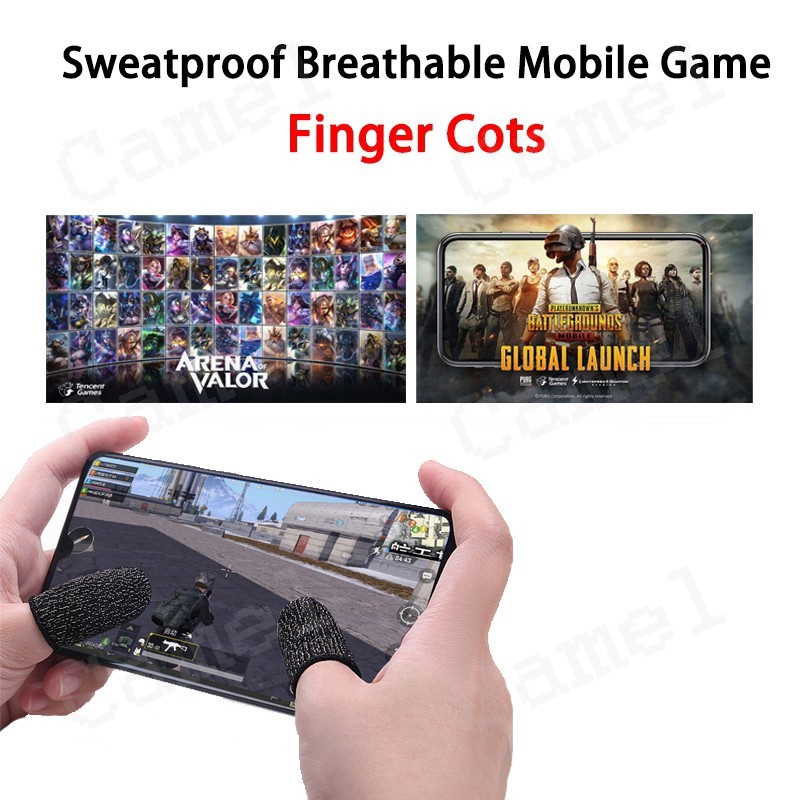 Cặp găng bọc đầu ngón tay chống đổ mồ hôi khi chơi game
