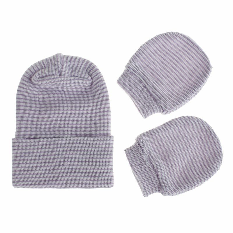 Set 2 Găng Tay Cotton Chống Cào Xước Cho Bé