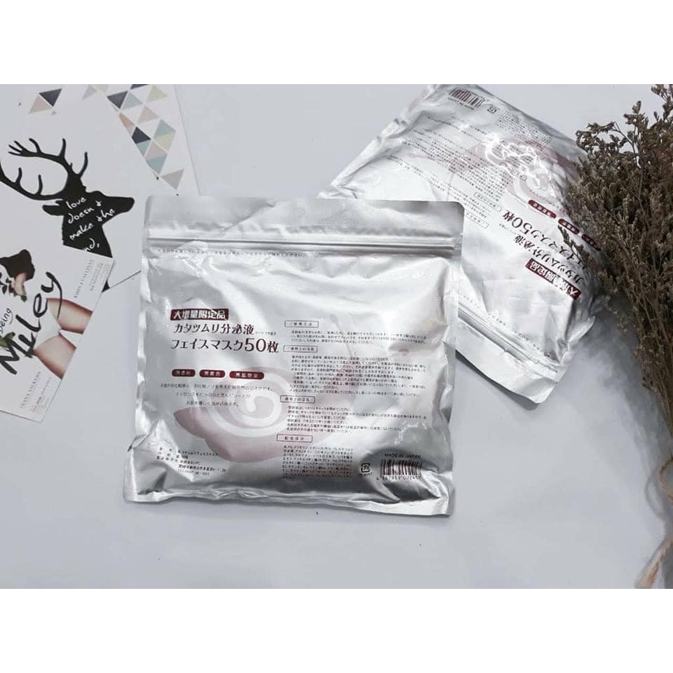 Mặt nạ cao cấp Nhật bản nọc rắn Syn Ake & Mặt nạ ốc sên (1 túi 50 mặt nạ)