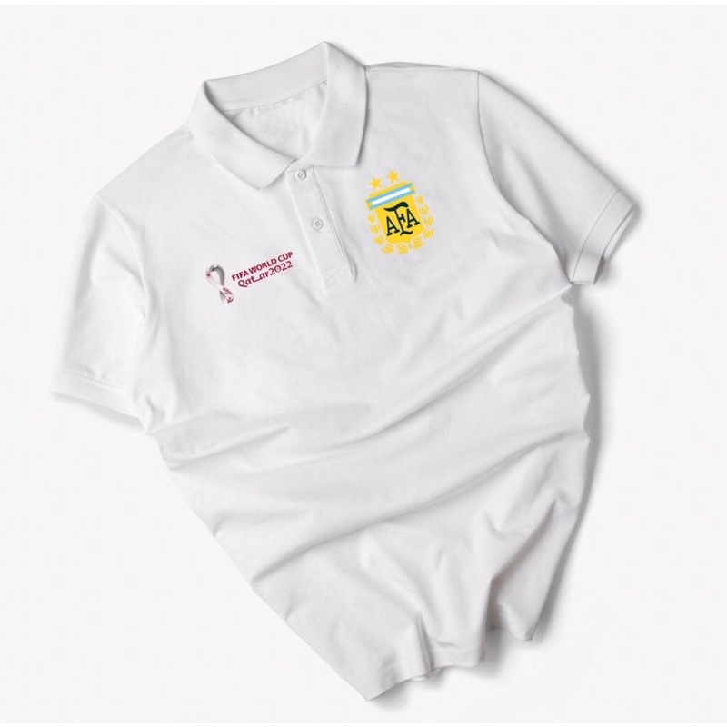 Áo Polo đội tuyển bóng đá Argentina - W01