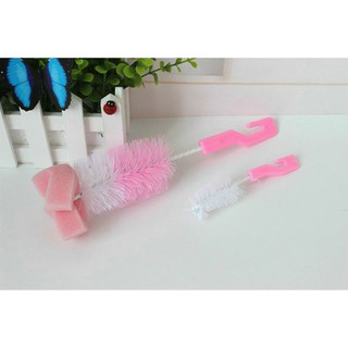 Cọ rửa bình 2 chi tiết vệ sinh bình sữa, cốc uống cho bé
