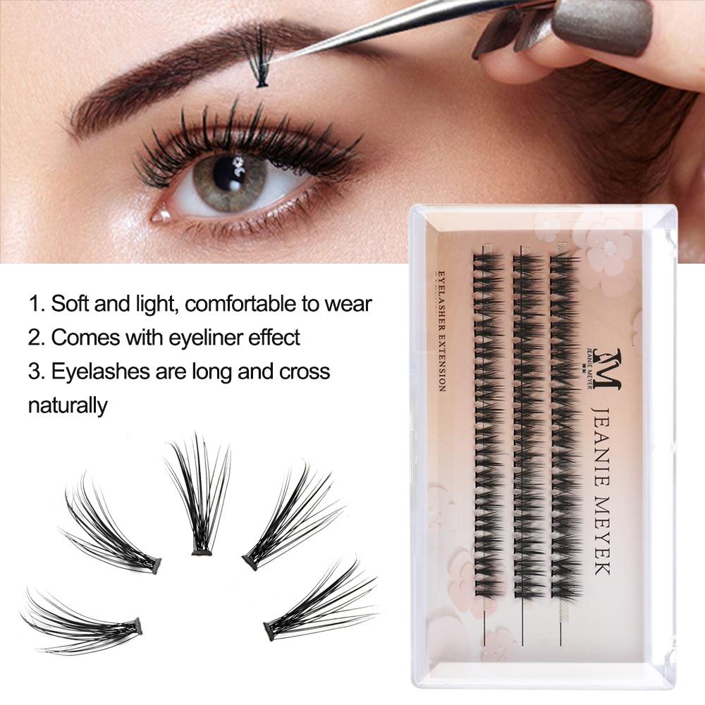 Hộp 96 Cụm Lông Mi Giả Nối Dài Mi DIY