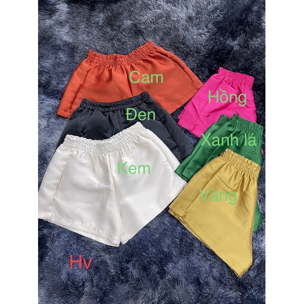 Quần short PHỒNG TACTA cạp chun trẻ trung, duyên dáng