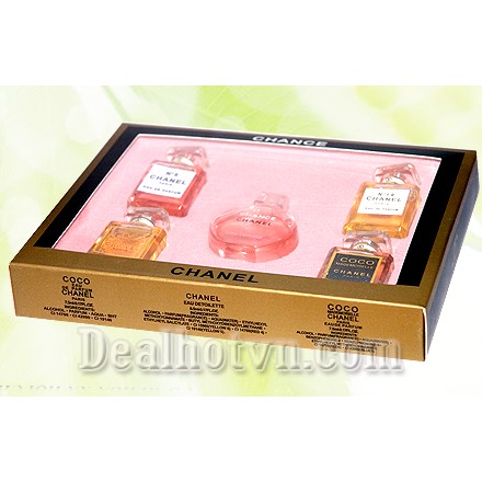 Set 5 chai nước hoa mini cao cấp