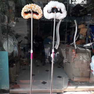 Chổi rửa xe ô tô cán dài chuyên dụng ( 160cm )| Cây rửa xe ô tô| Chổi rửa xe cán dài có ảnh thật