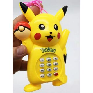 Đồ chơi điện thoại Pikachu hoặc Hello Kitty, Doraemon có pin hoặc k pin