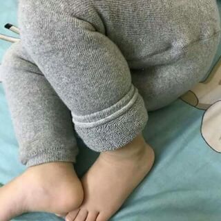 Quần nỉ cạp cao cho bé.Hàng dày
