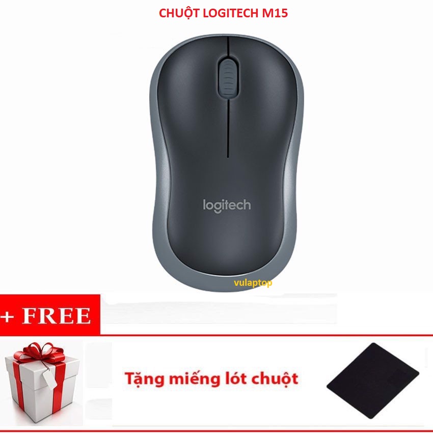 CHUỘT KHÔNG DÂY LOGITECH M185 tặng kèm lót chuột