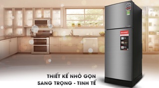 Tủ lạnh Sharp Inverter 182 lít SJ-X201E-DS (Miễn phí giao tại HCM-Ngoài tỉnh liên hệ shop)