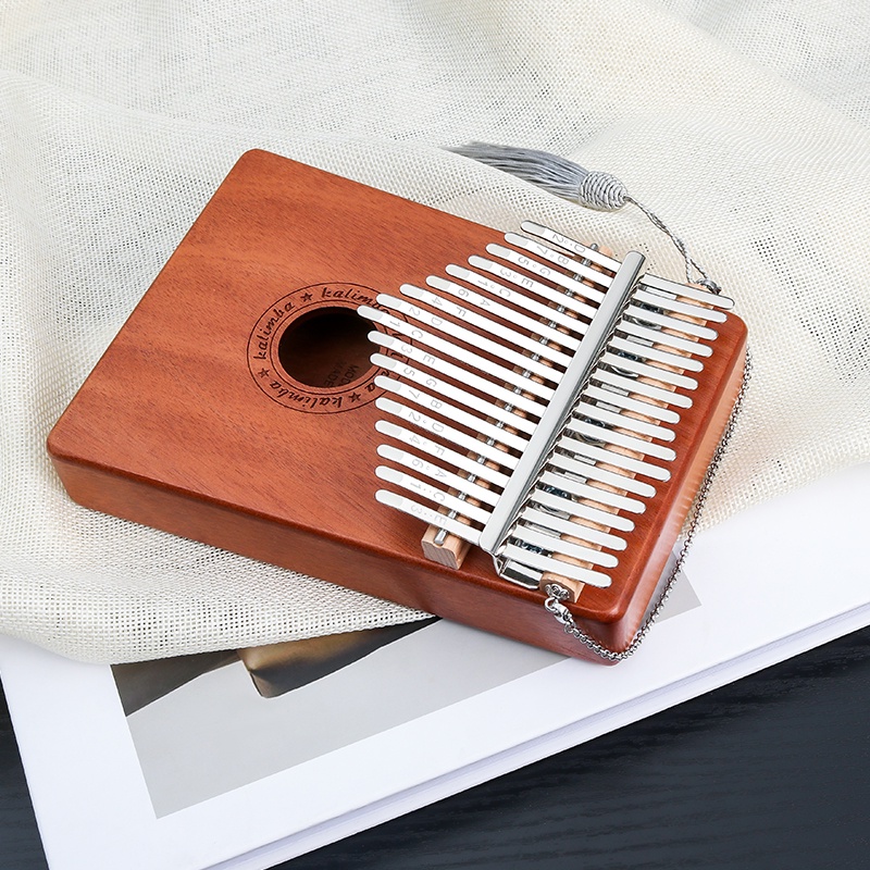Dây xích gắn đàn Kalimba 17 phím tạo hiệu ứng chuỗi âm thanh