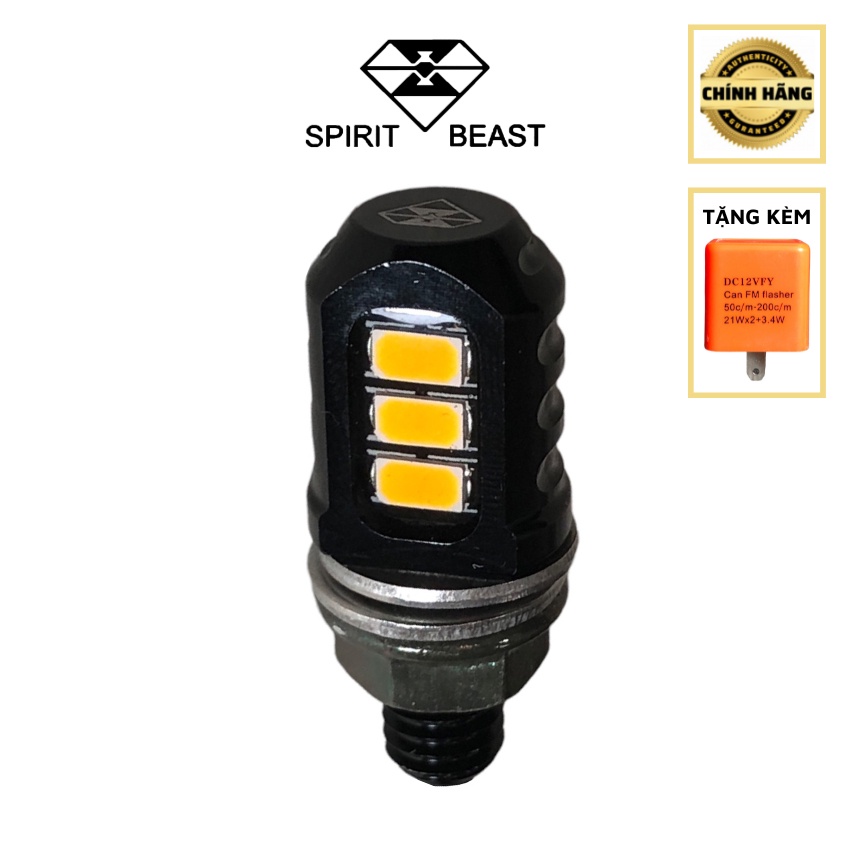 [Freeship Extra] Xi nhan Spirit Beast M5 chính hãng siêu sáng siêu gọn, đồ chơi xe moto TikTakMoto
