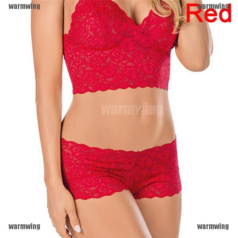 Bộ Đồ Lót Ren Gợi Cảm Plus