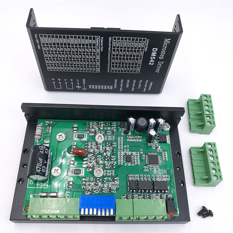 1 Mạch Điều Khiển Động Cơ Bước DM542 DSP 42 / 57 / 86 256 M542 / TB6600