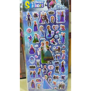 Stickers dán 3D hình công chúa Disney