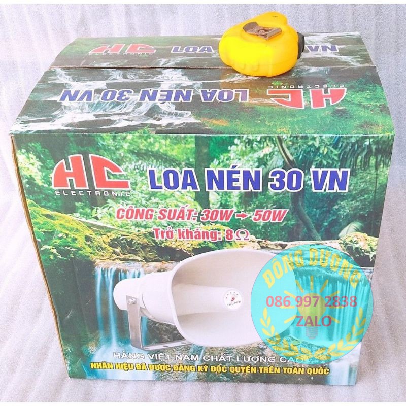 [Mã 229ELSALE hoàn 7% đơn 300K] LOA PHÓNG THANH 30W HC - LOA NÉN 30W