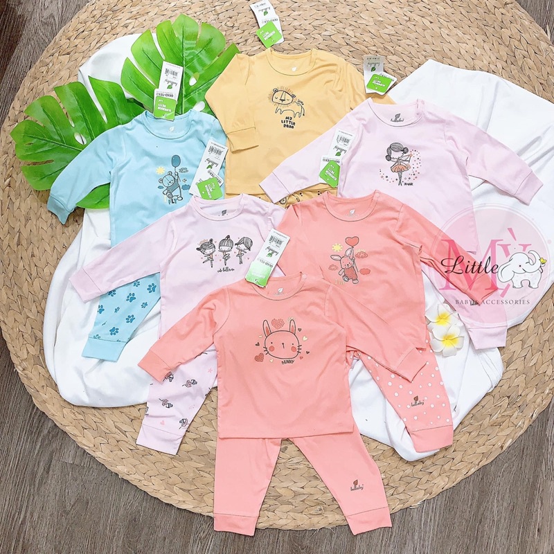 Lullaby Bộ cài vai sợi tre peptit lullaby bé trai gái