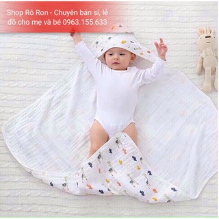 CHĂN Ủ XÔ ADEN MUSLIN 4 LỚP