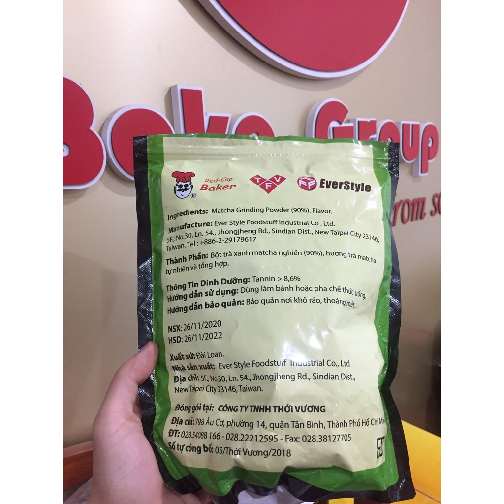 Bột Trà Xanh Đài Loan - 50gr