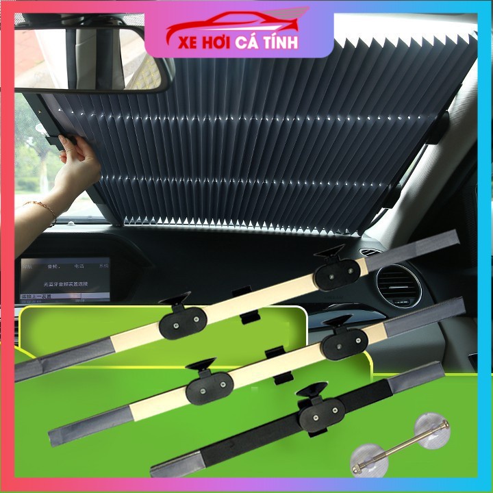 [⚡️FLASH SALE] Rèm chắn nắng cho Ô tô Rèm Chắn Nắng Kính Lái Ô Tô Thông Minh gập gon sản phẩm hot