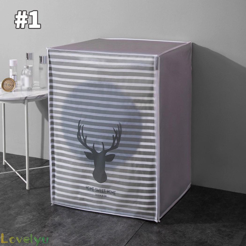 [ FAST SHIPPING ]Washing Machine Cover Waterproof Dust Cover Household Goods Accessories 60x56x83cm