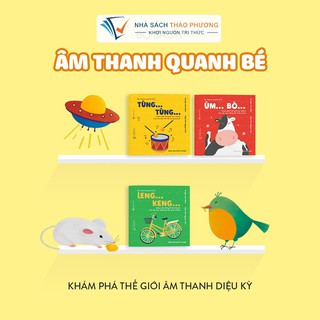 Sách - Ehon Âm thanh quanh bé (Bộ 3 cuốn)