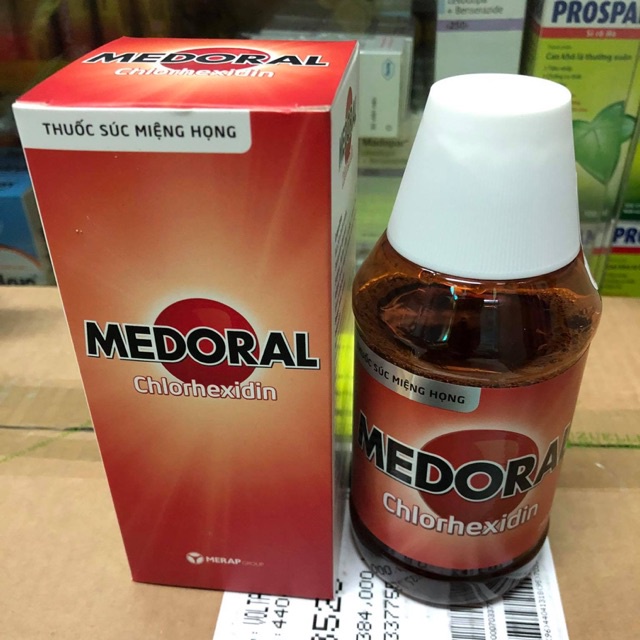 MEDORAL [Chai 250ml] Nước Súc Miệng Họng Hỗ Trợ Ngăn Ngừa Nhiễm Khuẩn, Ức Chế Sự Hình Thành Mảng Bám Trên Răng