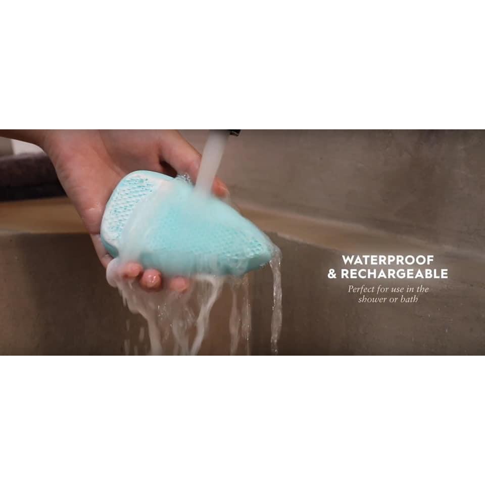 [Tem chính hãng ] Máy rửa mặt công nghệ siêu âm, hút chân không Homedics Blossom Honeycomb Fac- 350
