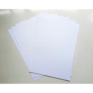 COMBO 15 Tờ Bìa Trắng A4 [ ĐL 180Gsm ]