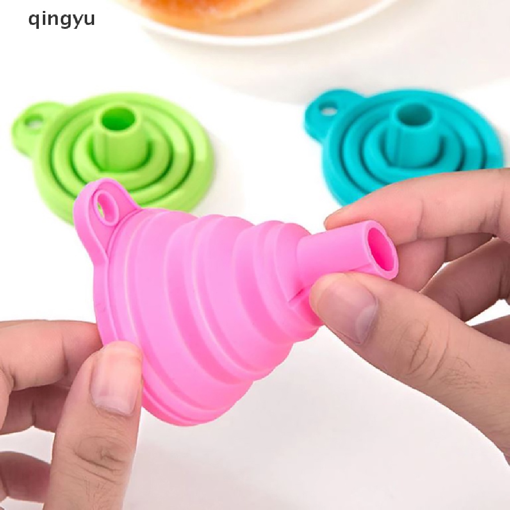 Phễu Silicone Gấp Gọn Mini Tiện Lợi Cho Nhà Bếp