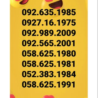 Sim Vietnamobile số đẹp