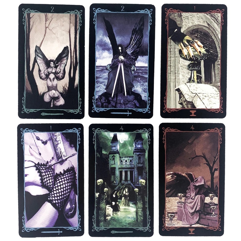 Bộ Bài Tarot Hình SUN Dark Angels Cho Trò Chơi Giải Trí