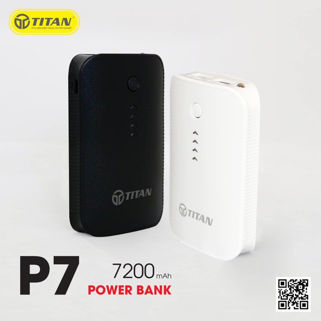 [FREESHIP] Pin P7 7200mAh TITAN Bảo hành 1 NĂM chính hãng