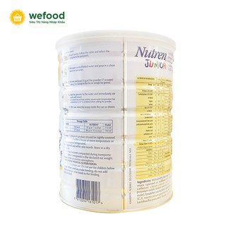 Sữa bột tăng cân Nutren Junior Thụy Sĩ 800gr (1-10 tuổi)