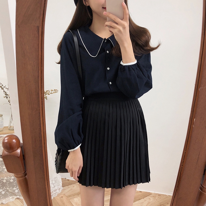 Áo Sơ Mi Dáng Rộng Phong Cách Hàn Quốc Cá Tính