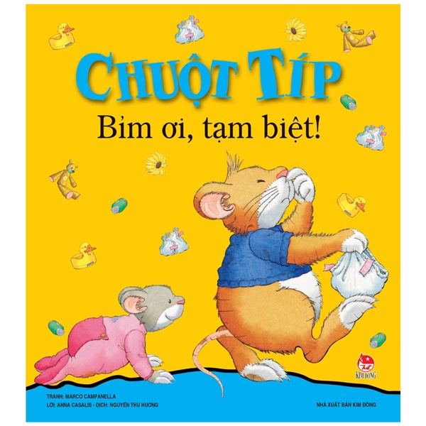 Sách Chuột Típ - Bỉm Ơi, Tạm Biệt (Tái Bản 2022)