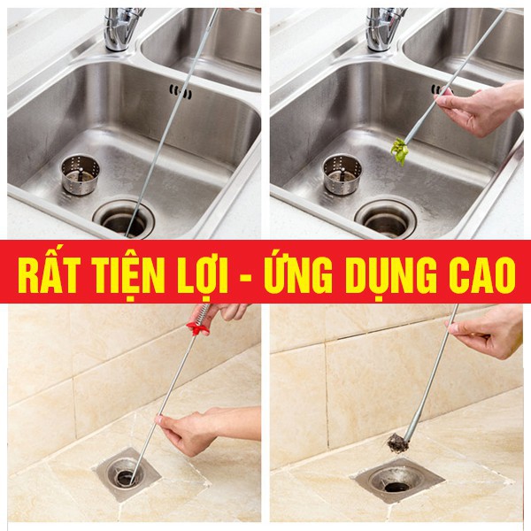 DỤNG CỤ GẮP RÁC THÔNG CỐNG - NGĂN NGHẸT CỐNG, BỒN CẦU, BỒN RỬA CHÉN, BỒN RỬA MẶT