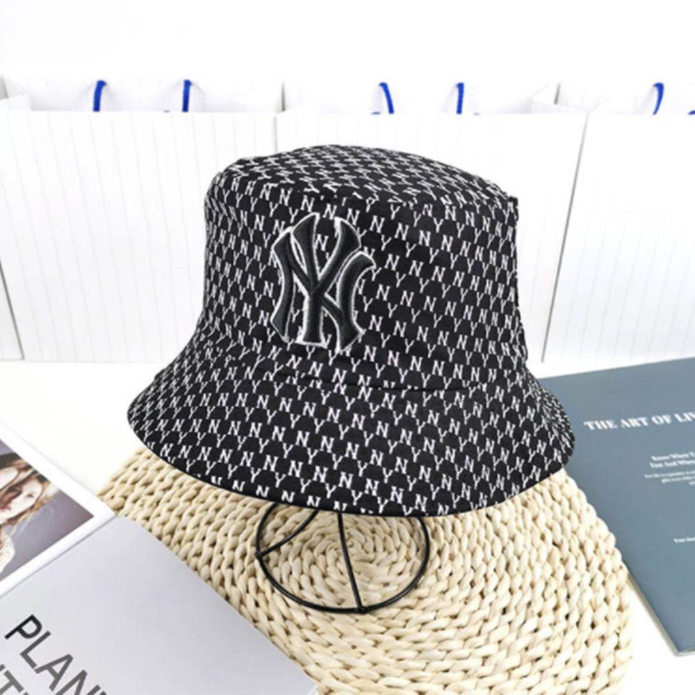 MOCHO Nón Tai Bèo Cotton Hai Mặt Thoáng Khí In Chữ Phong Cách Hàn Quốc