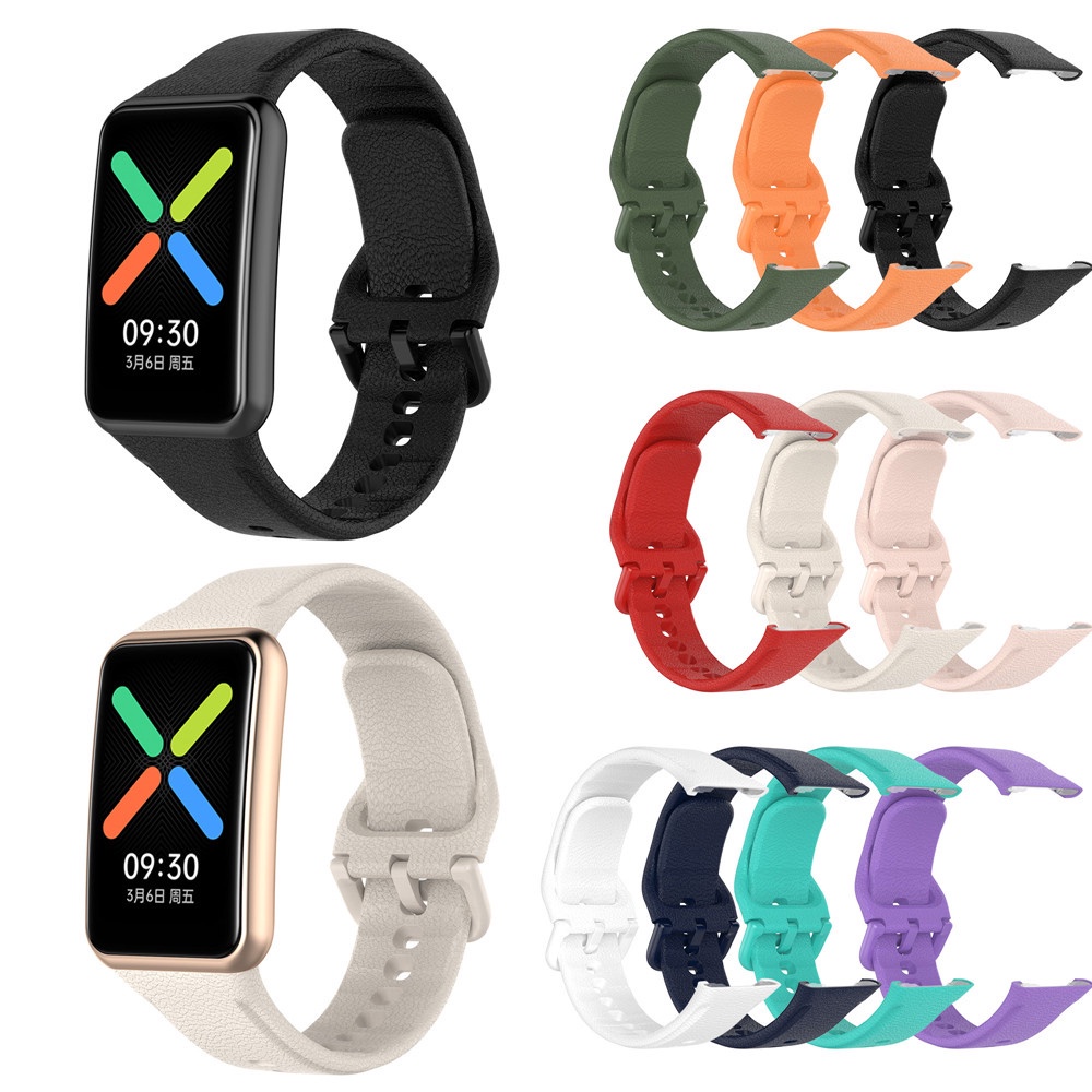 Dây đeo đồng hồ thông minh bằng silicon cho OPPO Watch Free