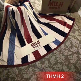 Chăn lông tuyết muji