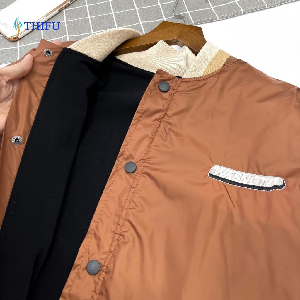o Khoác Dù THIFU FASHION Dáng Bomber , áo khoác  Lót Das Dày Chống Nắng Tránh Mưa Cho Nam Và Nữ | BigBuy360 - bigbuy360.vn