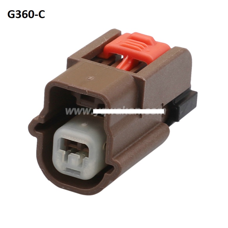 G360-Giắc cắm kết nối dây nịt cho xe hơi 2 lỗ 0.6MM