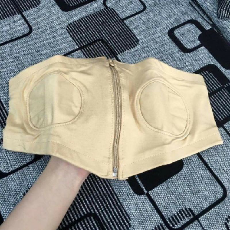 Áo hút sữa rảnh tay có dây cotton hàng Việt Nam