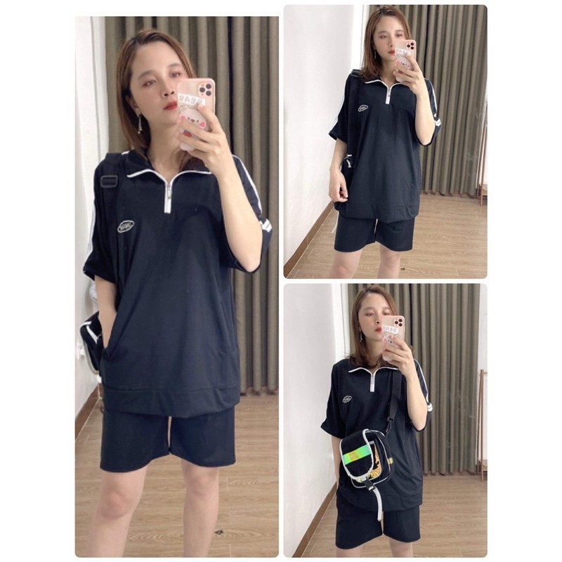 Bộ đùi hai sọc khoá cổ chữ ngực KA12