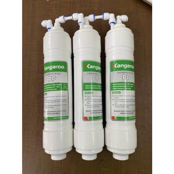 Combo Lõi lọc nước số 1 2 3 cây nước nóng lạnh kg61a3 kg62a3