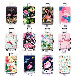 Áo Bọc Vali Chống Bụi Chống Nước In Họa Tiết Dễ Thương (Not include suitcase)