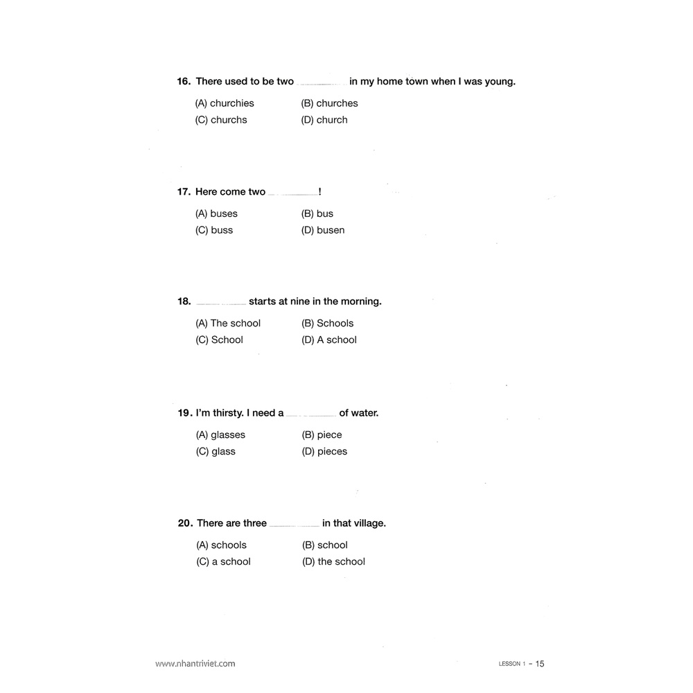Sách Toeic Smart - Green Book Grammar