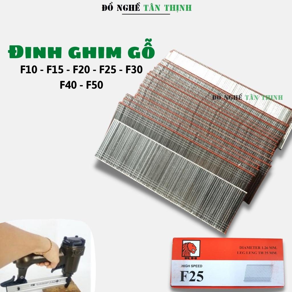 Đinh F10 - F15- F20 - F25 - F30 - F40 - F50 - Đinh ghim gỗ chất lượng cao | Đồ nghề Tân Thịnh