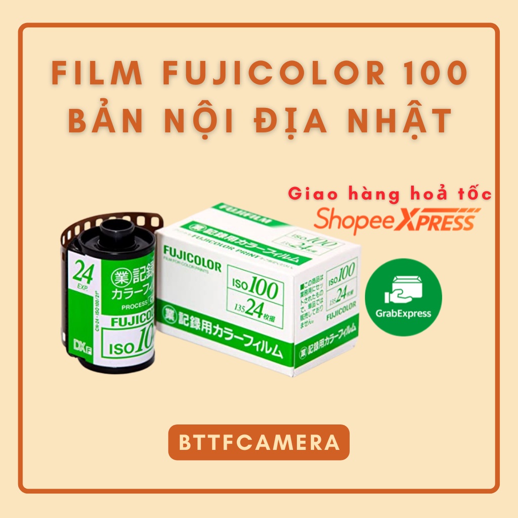 Fujicolor 100 Bản Nội Địa Nhật 24 kiểu