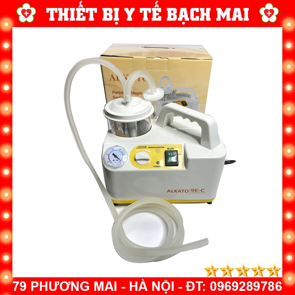 Máy Hút Dịch Mũi 1 Bình ALKATO KD-3090C1 [Mẫu Mới 9E-C]