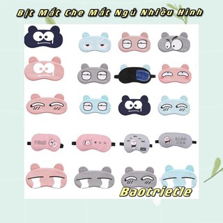 Bịt Mắt Che Mắt Ngủ Nhiều Hình ( ngẫu nhiên màu )